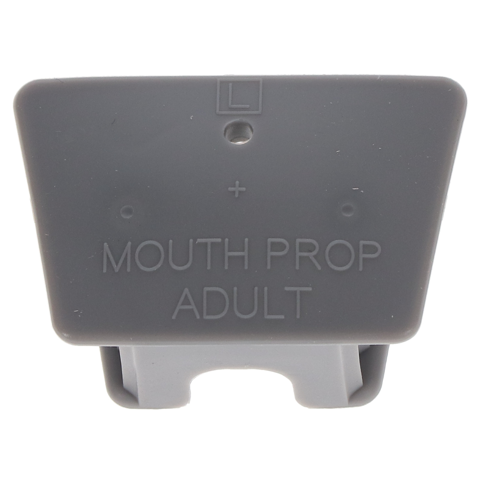 Plasdent RB-9040 EXTND Mouth Props Rubber Dark Gray Large Adult 2/Pk