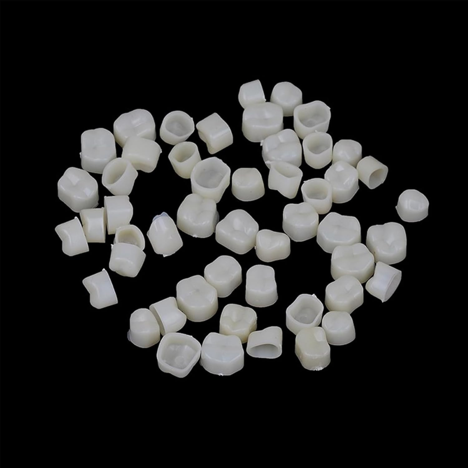 Temporary Fake Tooth Cap Crown Veneers, 120 Pieces Front Back Anterior and Molar
