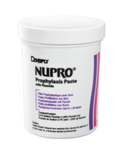 Dentsply 801122 Nupro Prophy Paste Medium Mint w/ Fluoride 12Oz Jar EXP Nov 2026