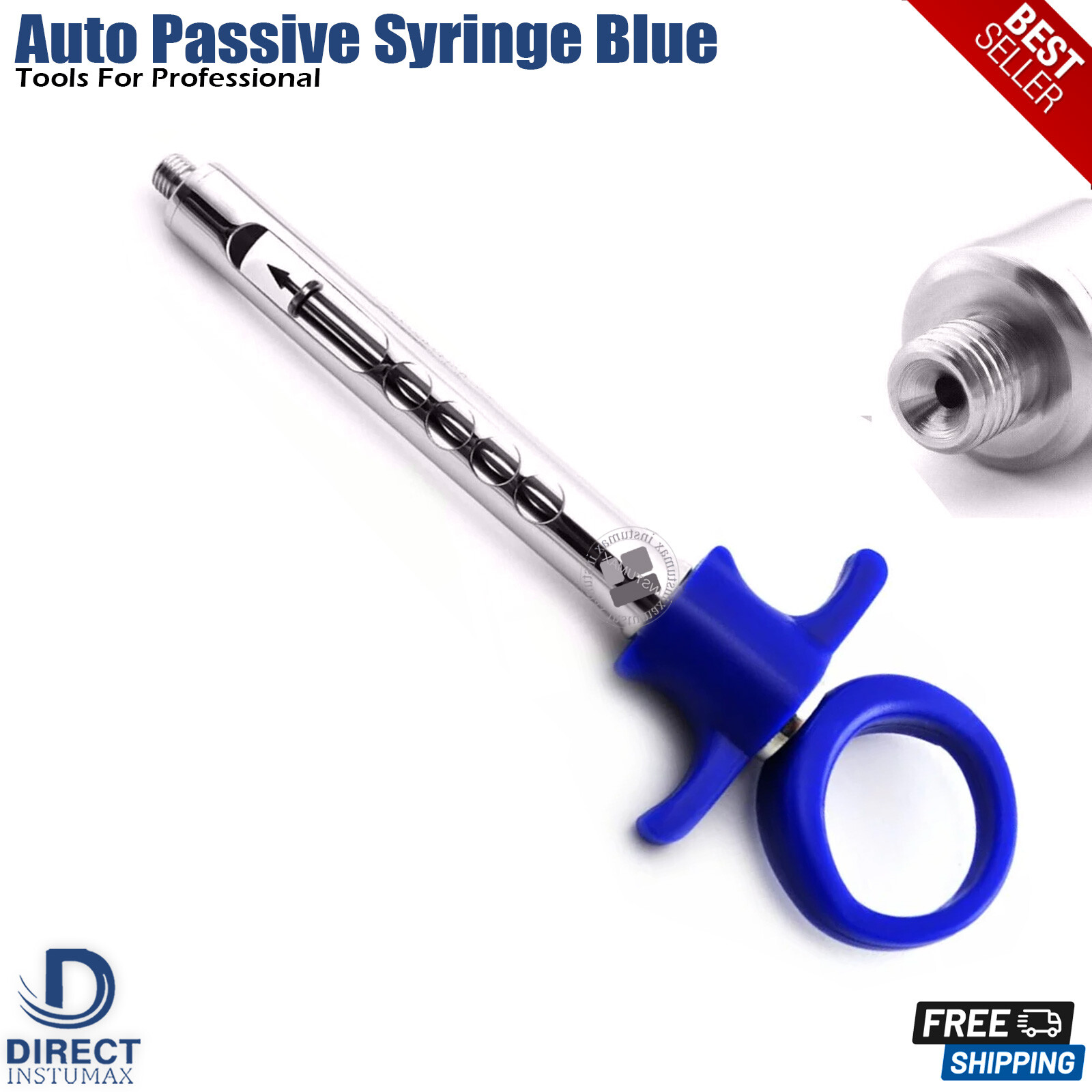 German Dental Anesthetic Syringes 1.8ml – Self-Aspirating, Auto-Passive