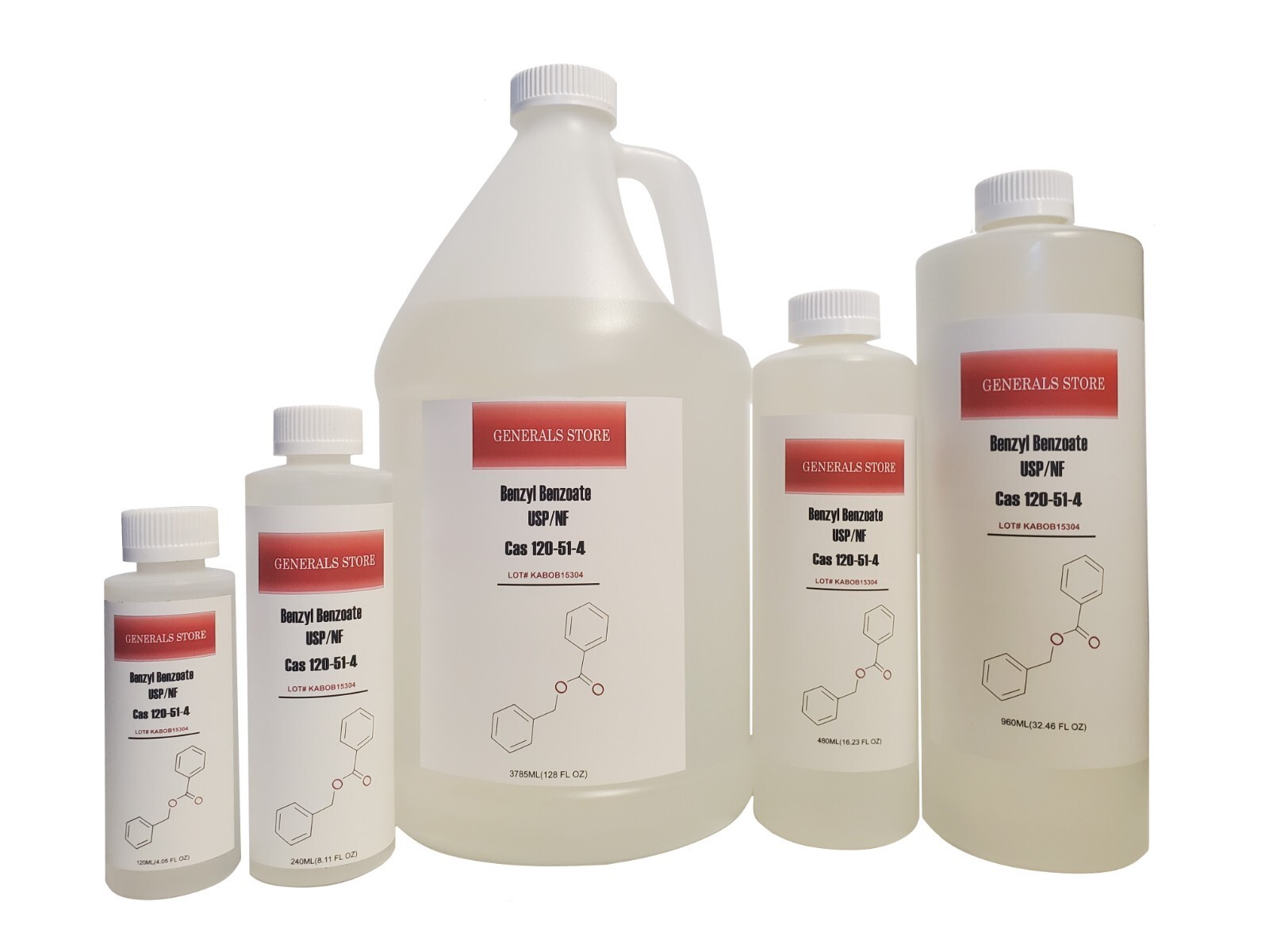 32oz Bottle Of Benzyl Benzoate USP/NF General Lab Use Multi Purpose