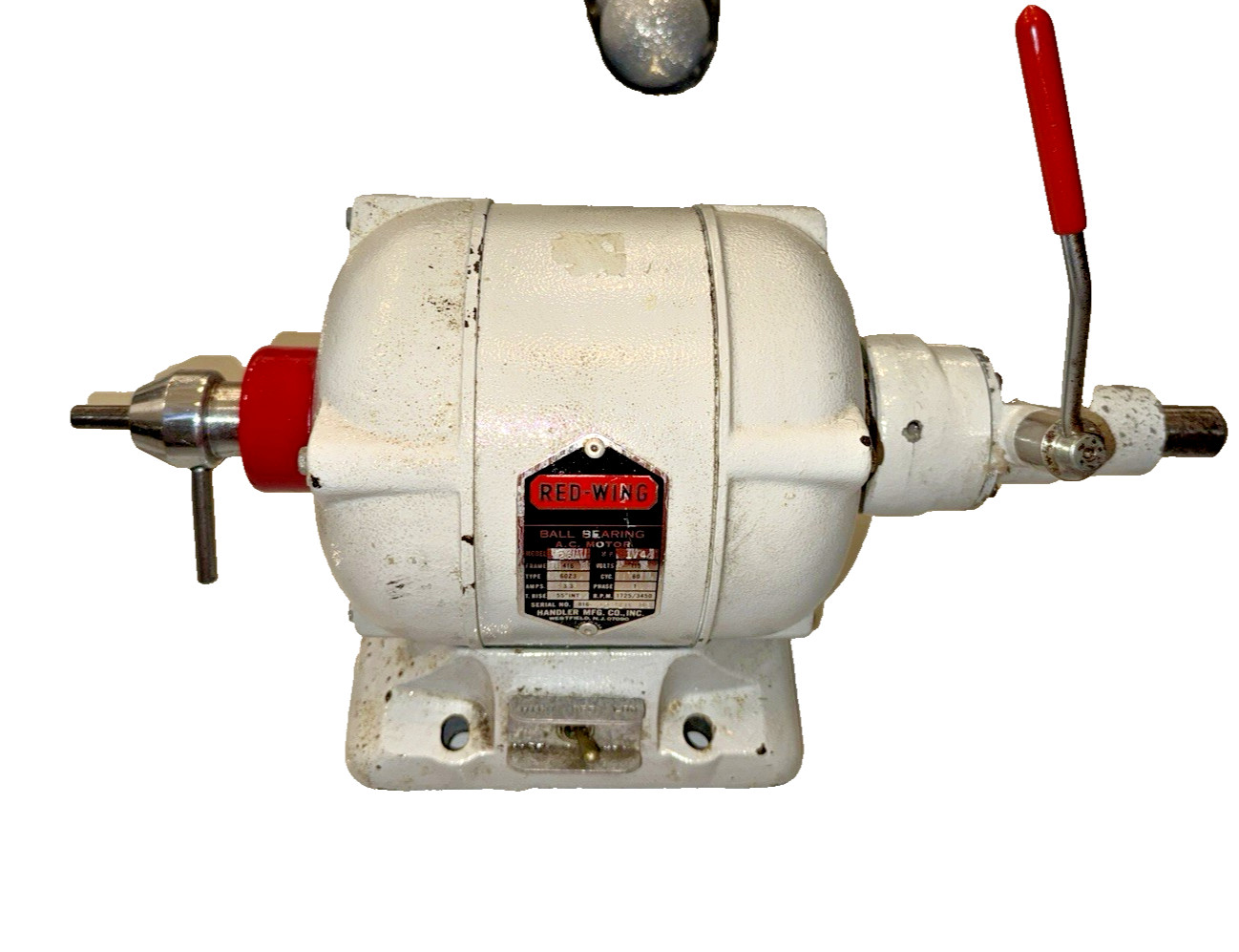 RED-WING 26A Lathe Dental Lab Polisher Grinder 1/4 HP With Super Quick Chuck