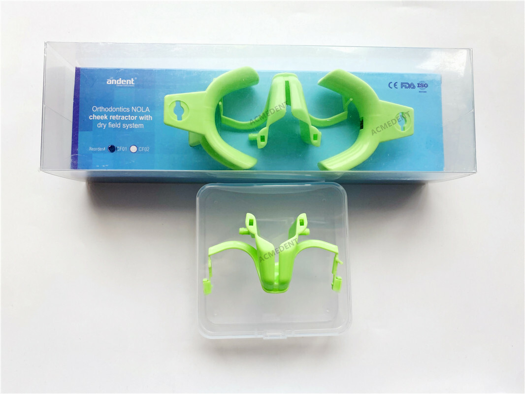 Dental Dry Field Nola Orthodontic Cheek Retractors Tongue Guard Saliva Adult Siz