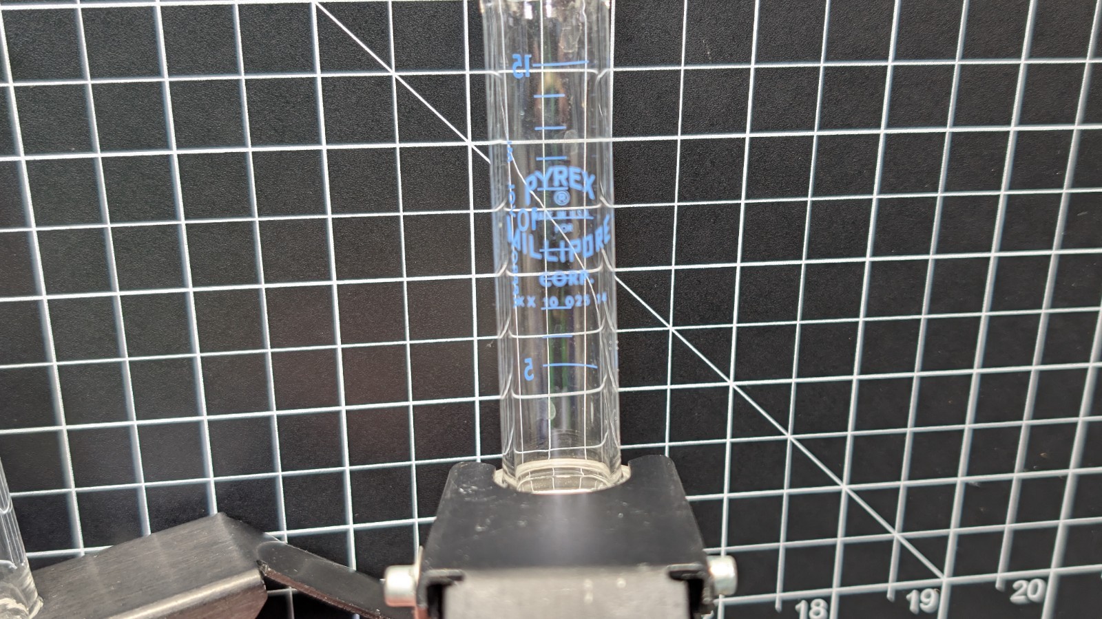 Millipore Pyrex 15ml Vacuum Filter Microfiltration frit pyrex µm XX1012500 25mm