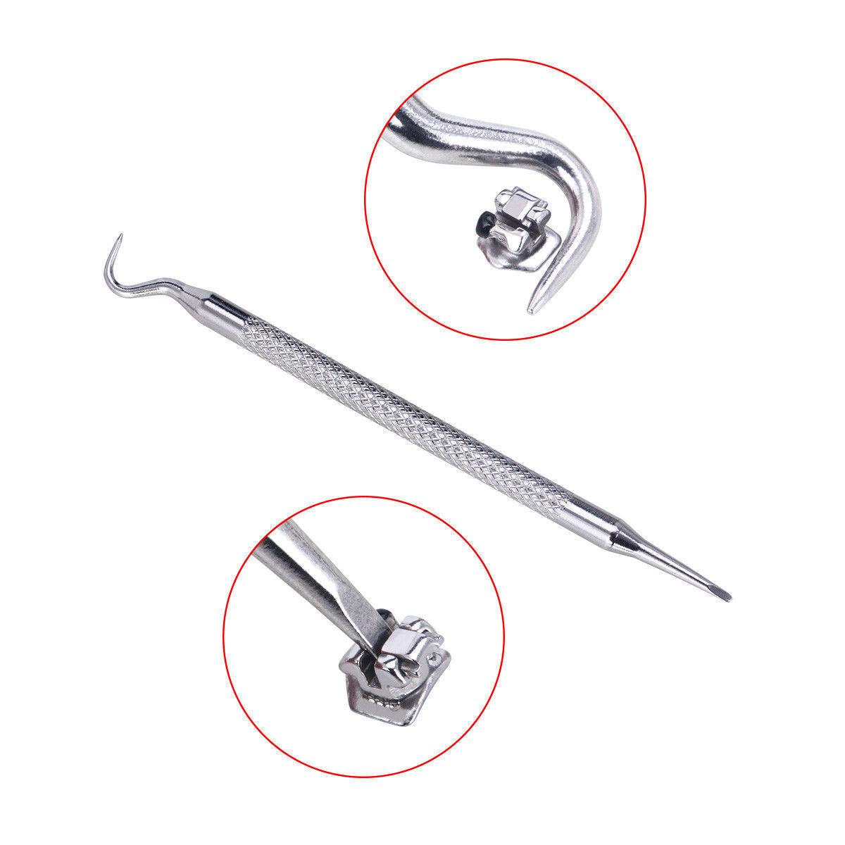 Dental Orthodontic ORMAER Self-Ligating Bracket Buccal Tube Mini MBT Roth 022