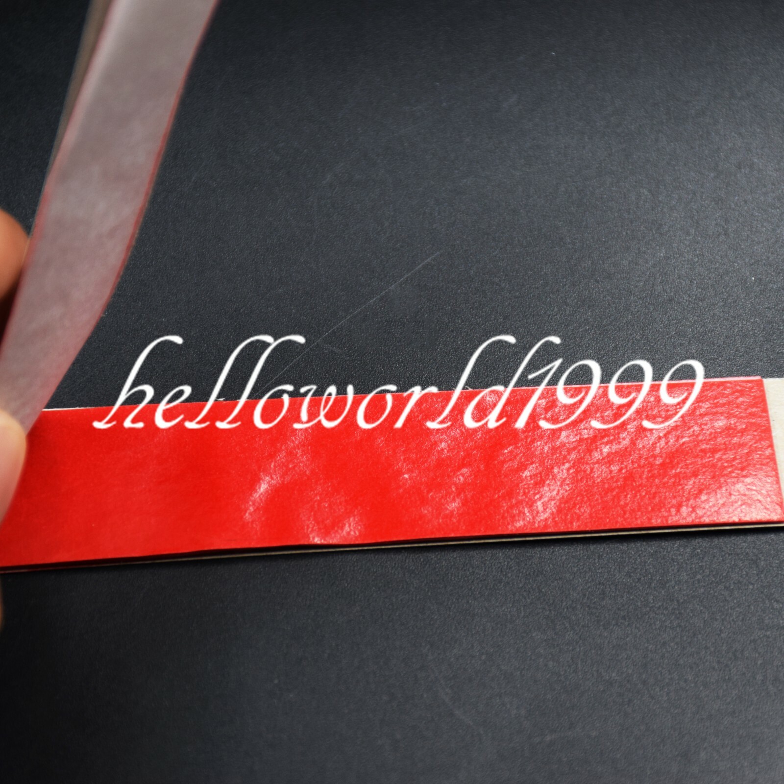 Red Dental Articulating Paper Clear Impression Straight Bar 10 Box Practical New