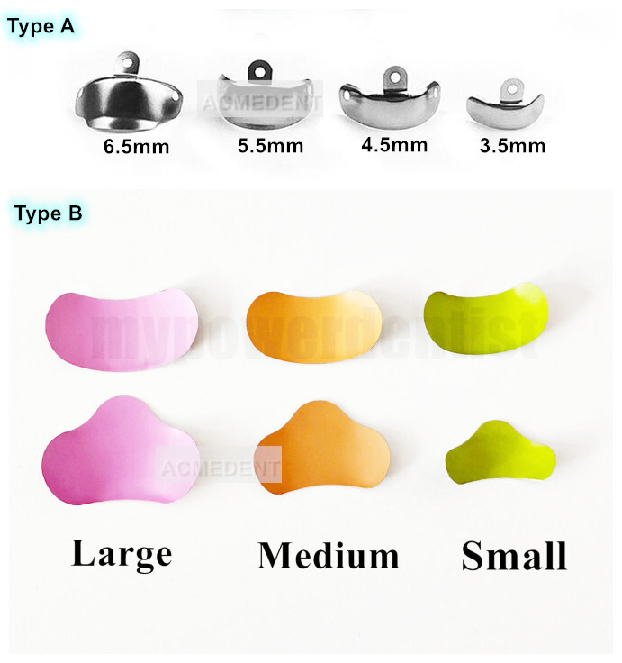 Dental Non-Stick Matrices Teflon Coating Curve Matrix Bands 3D Hole Protrusions