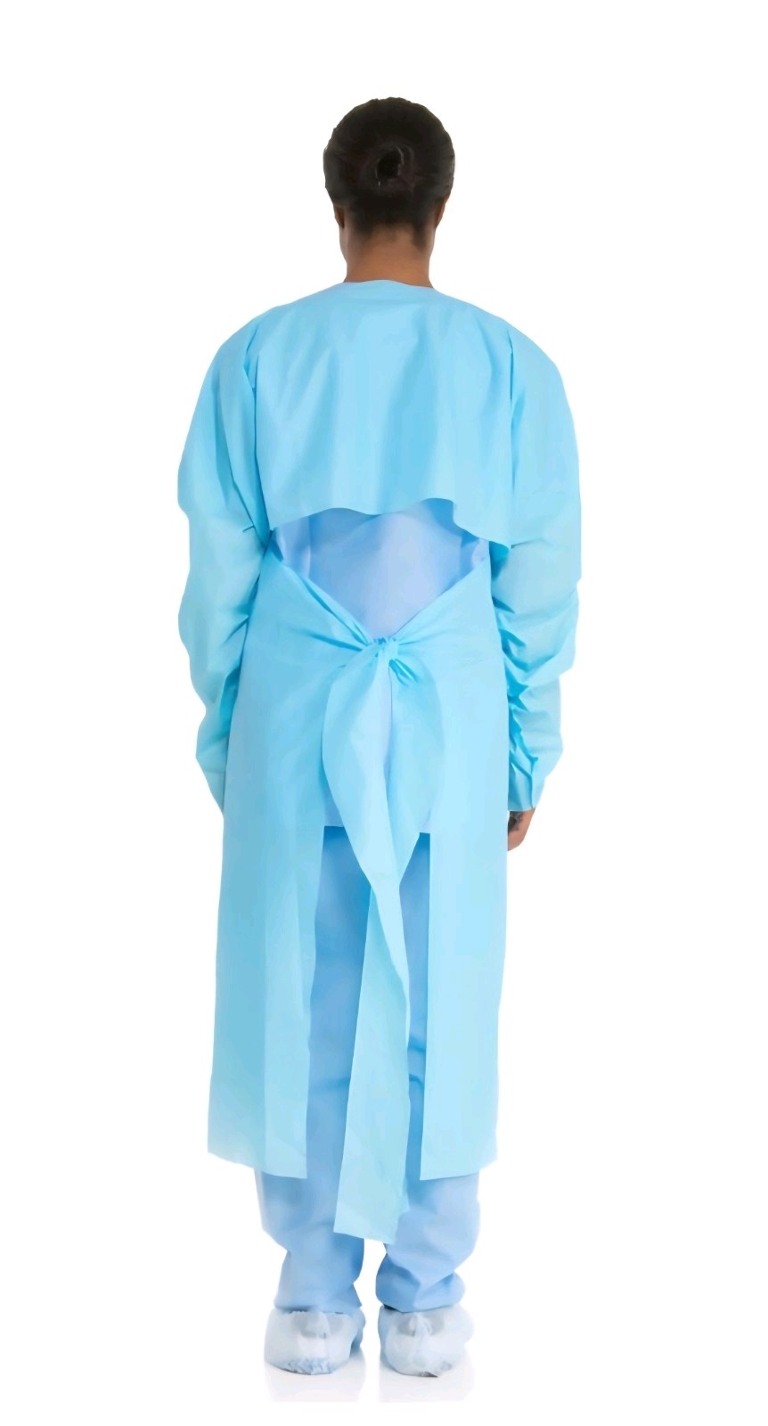 Halyard Film Gown, XL, Blue, Thumb Hooks Box Of 60! 69316