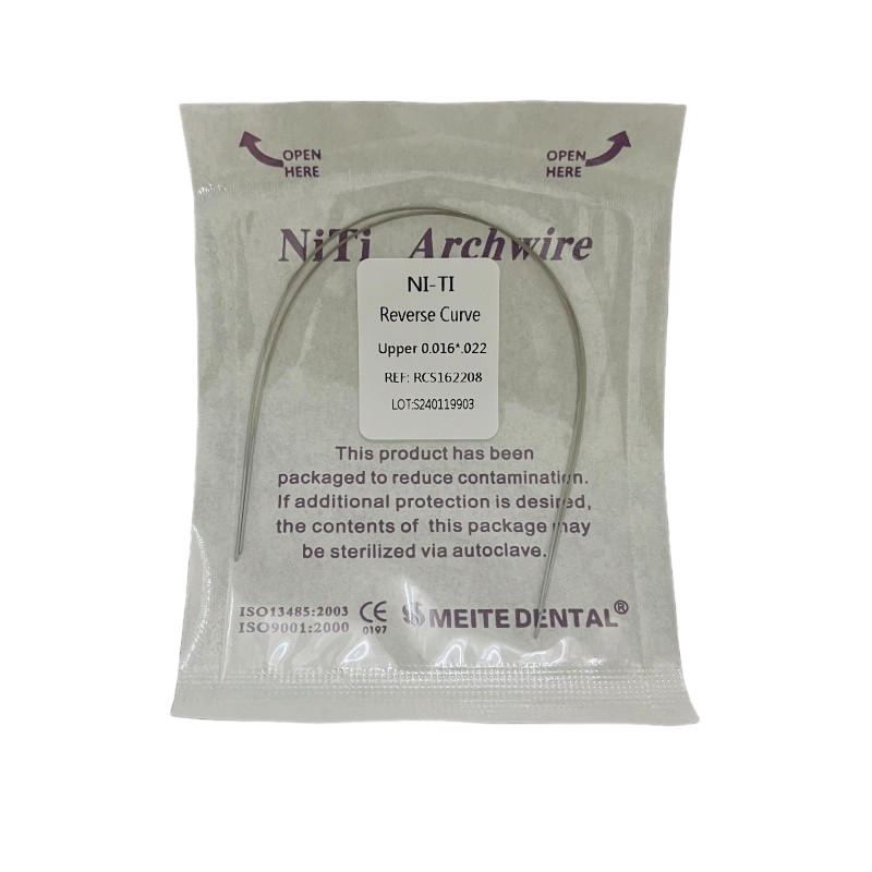 10Pack Dental Orthodontic Reverse Curve Arch Wire Niti Super Elastic Rectangular