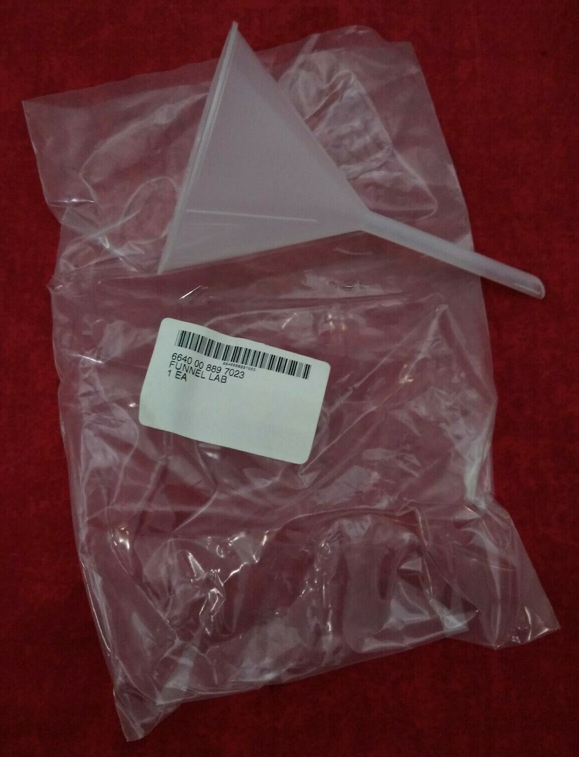 NEW Lab / Medical Funnel 100mm Nominal / 6640-00-889-7023 / Lot of 2