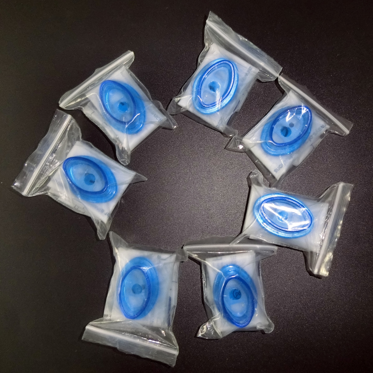200 X Oval Mouthpiece CPR Face Mask One Way Valve First Aid Training/Rescue New