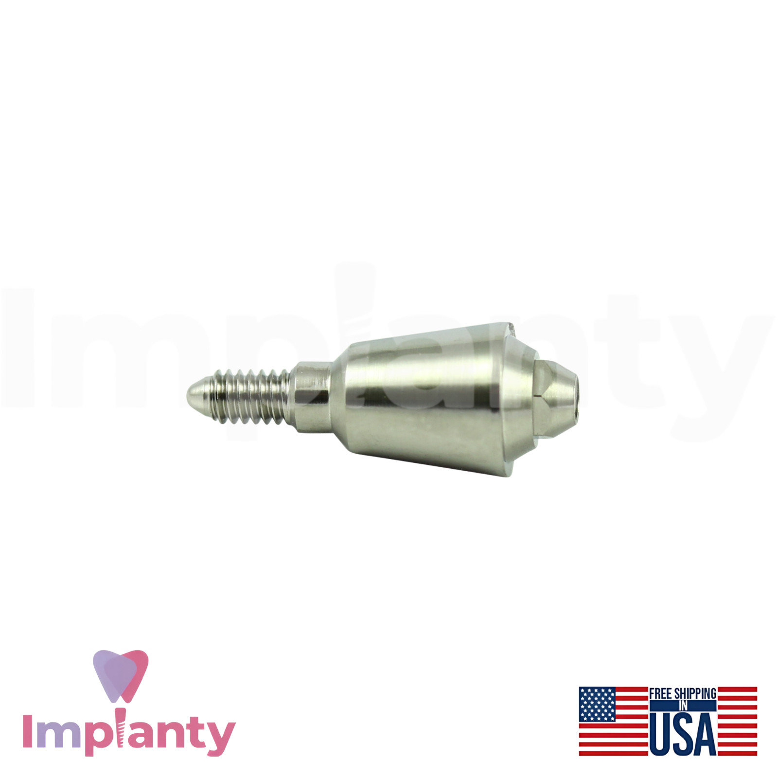 5x AB Dental Compatible Multi Unit Straight Ø4.9mm Prosthetic P64 SP Int Hex