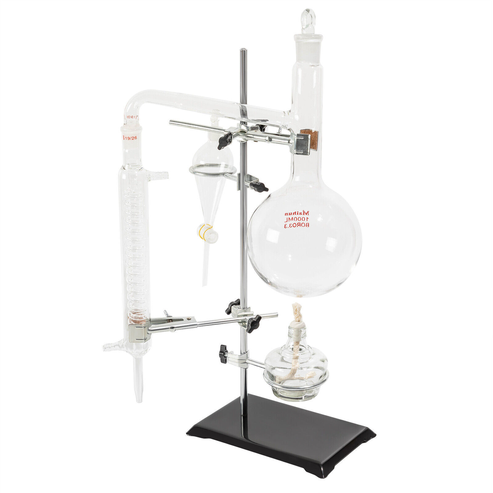 1000ml Distillation Apparatus Chemistry Lab Equipment For Chemistry Experiment