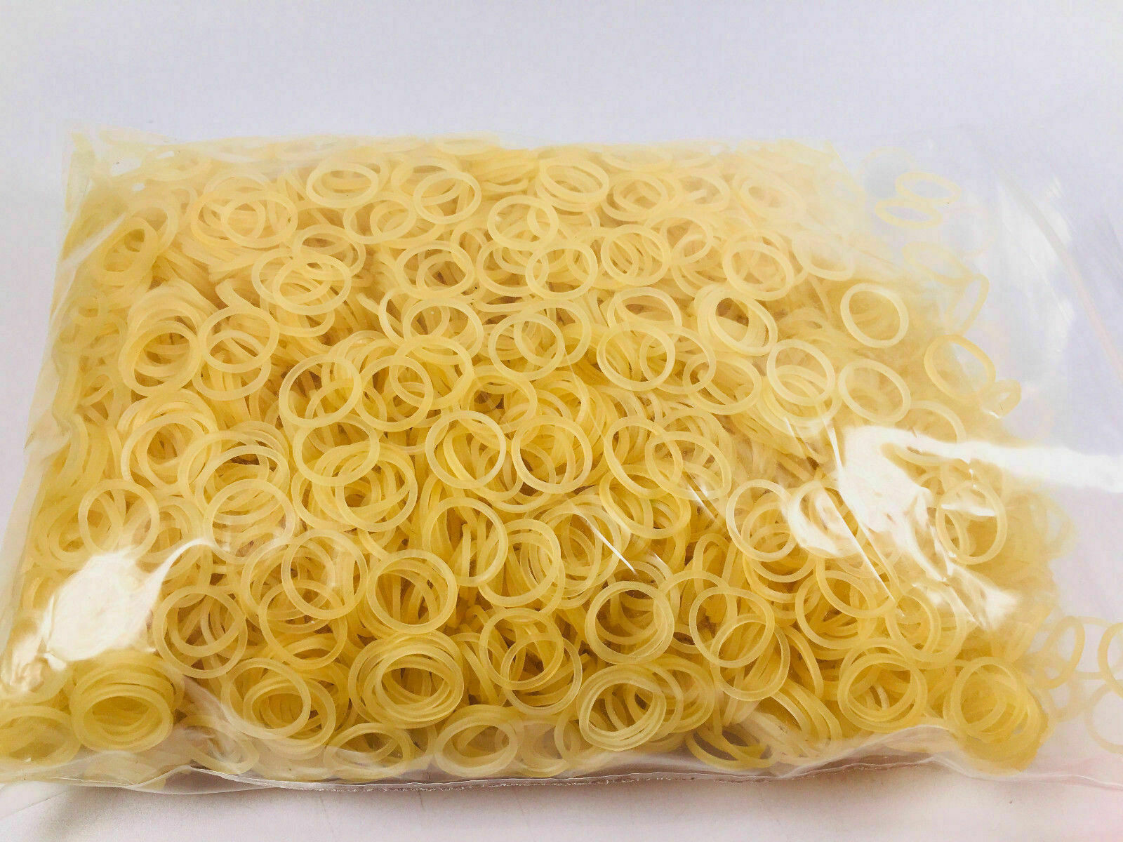 5000 Pcs/Bag Dental Orthodontic Rubber Bands Elastics Ligature Tie 1/4 Fox 3.5Oz