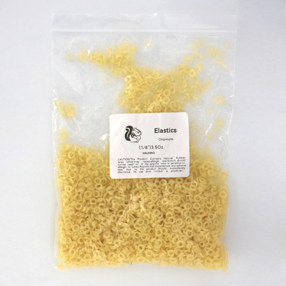5000 Pcs/Bag Dental Orthodontic Latex Elastics Rubber Braces Bands 3.5/4.5/6.5Oz