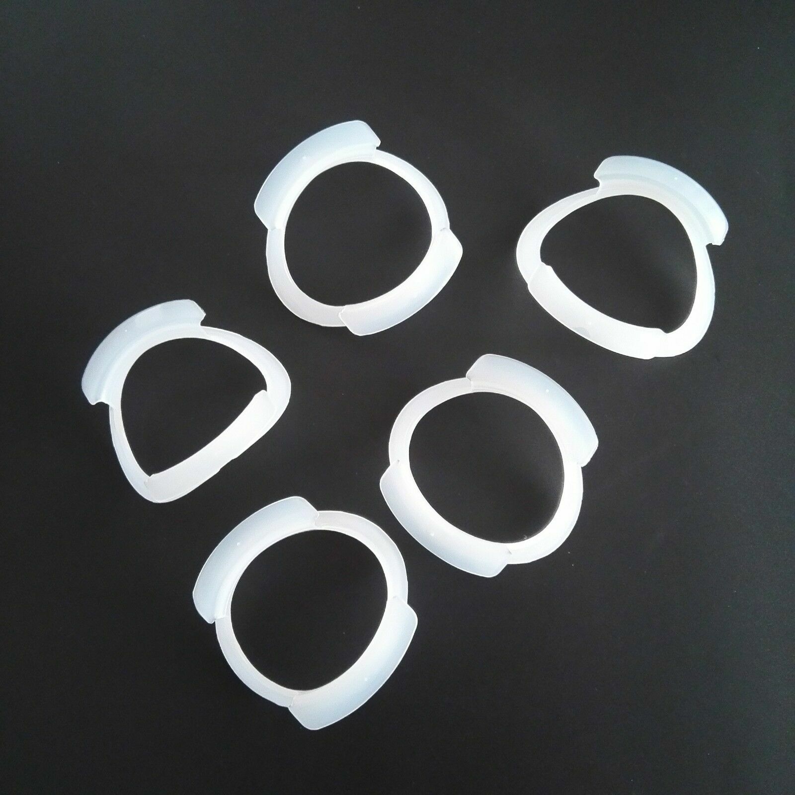 20×Dental Mouth Opener Teeth Whitening Cheek Retractor O Shape White Color