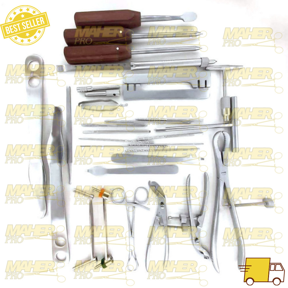 Small Fragment Instruments Set Orthopedic Surgical Instruments 30 Pcs Set A+