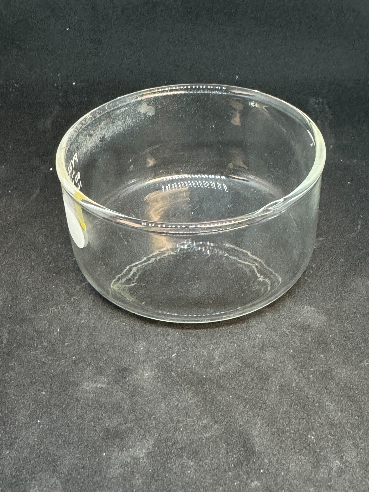 set CORNING PYREX Glass crystalizing dish 80 x 40 & Beaker 100 ML 3140 -J119