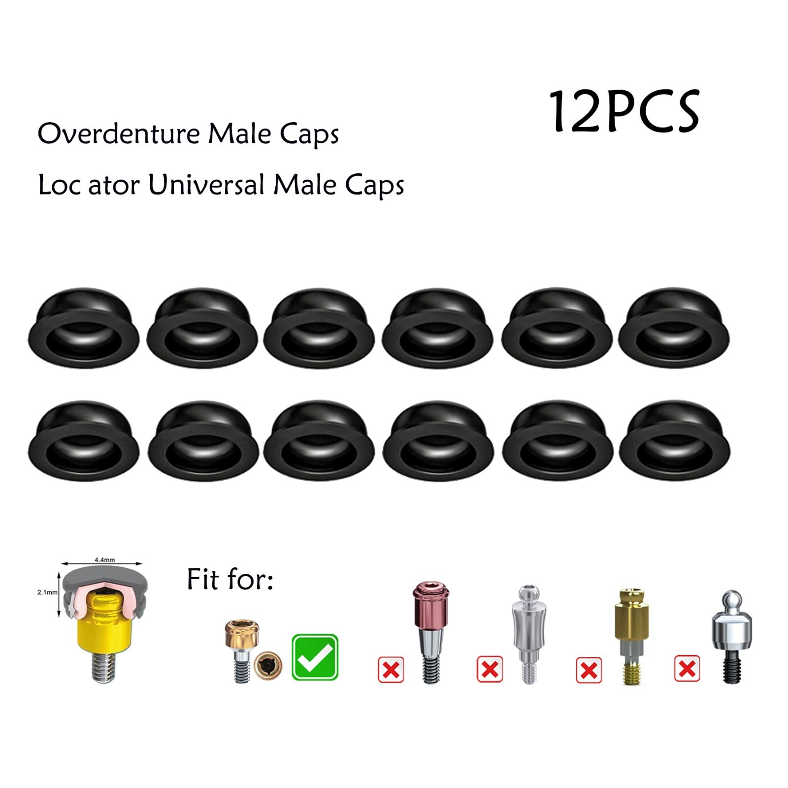 US Classic Replacement Metal Housing & Black Lab Cap Assembly for Zest Locator