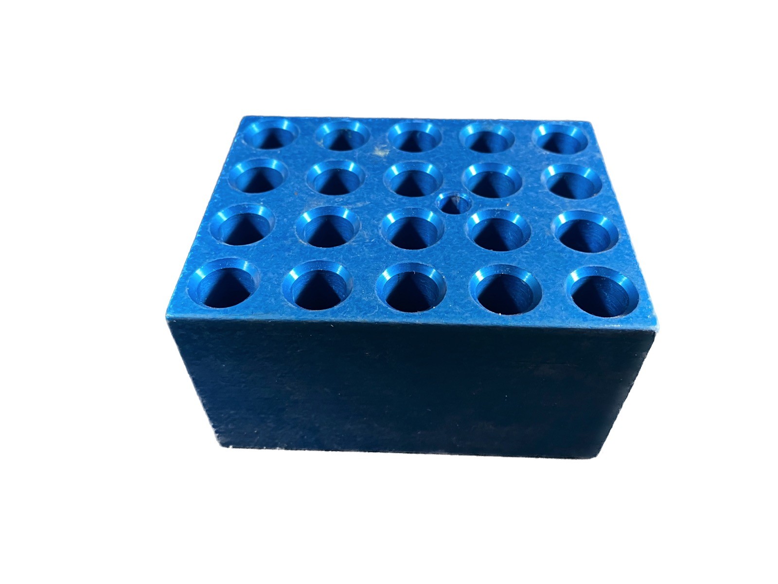 VWR 2mL Microcentrifuge Tube Block 20-Well 9.5L x 7.6W x 5.1H cm 12985-048