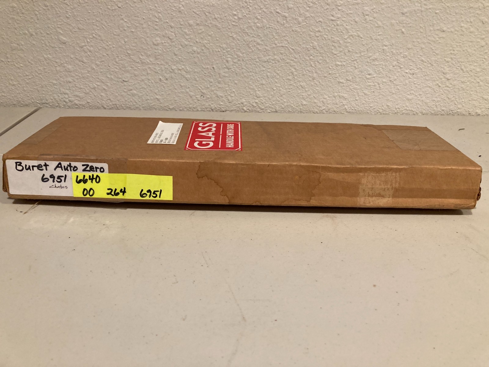 Dresser Argus 6951 Automatic Zero Buret – Lab Glass – NSN 6640-00-264-6951