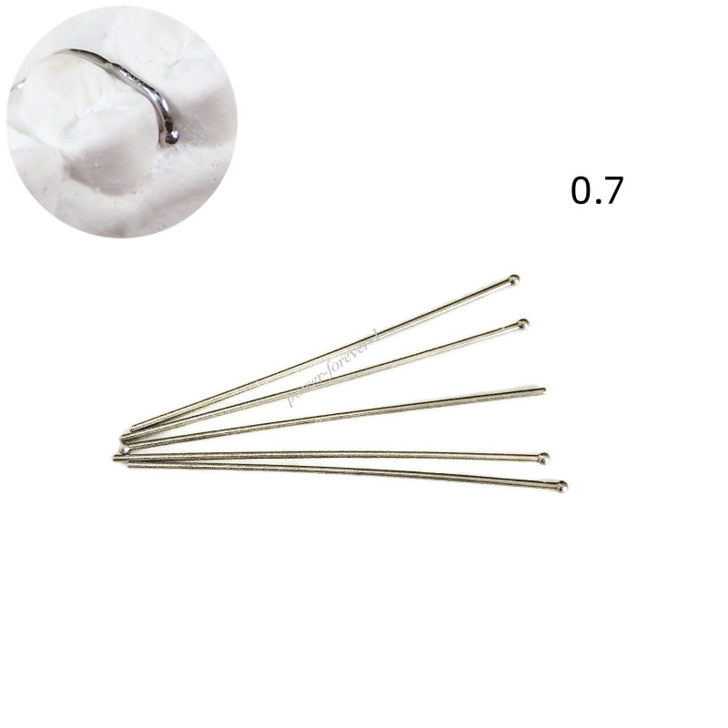 30Pcs Dental Ball Retainer J Clasp Oblique Clasps Bars Y type Scheu Style Anchor