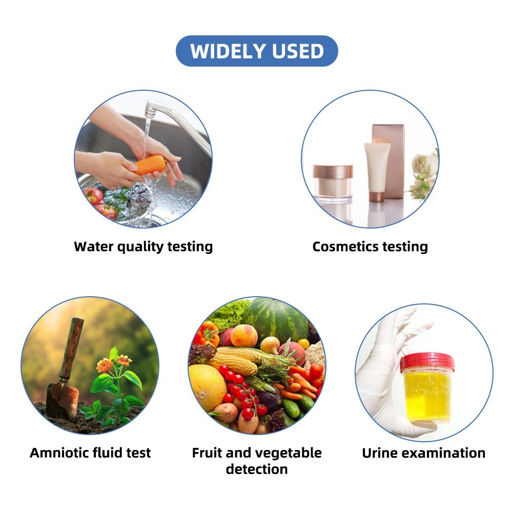 Comprehensive pH Tester Kit for Testing Substances pH Range 1 14