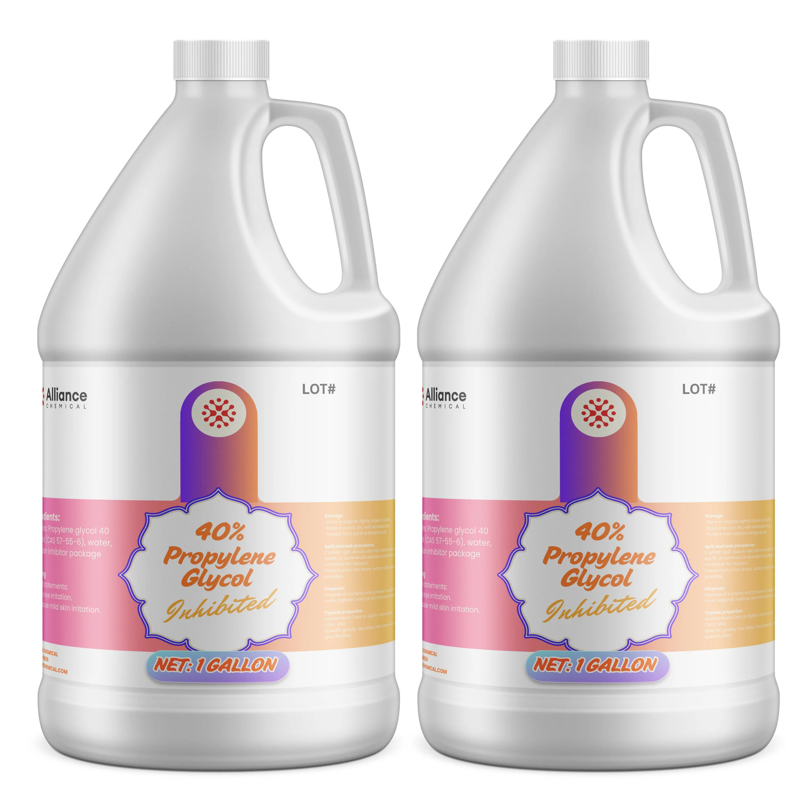 40% Propylene Glycol Inhibited – 2 Gallons