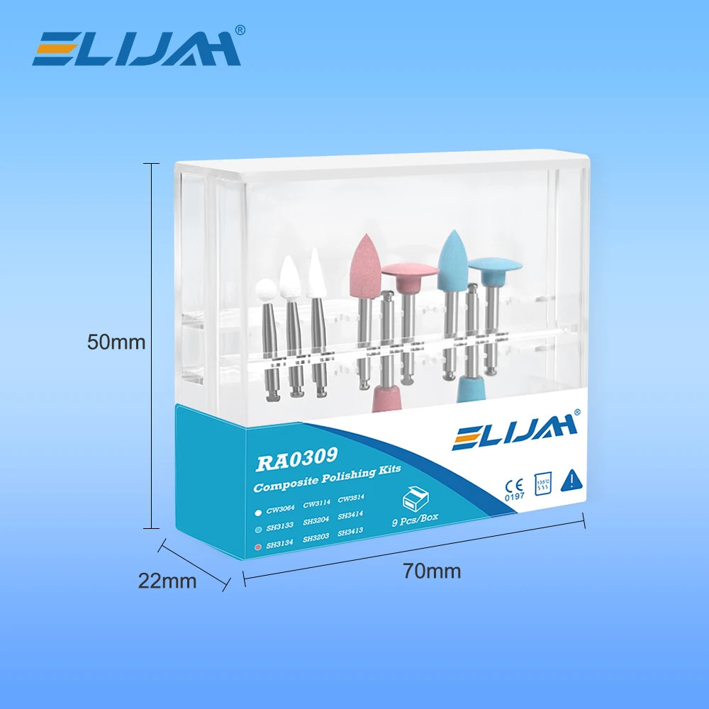 5Sets Dental Composite Polishing Kit RA0309 for Low-Speed Handpiece Contra Angle