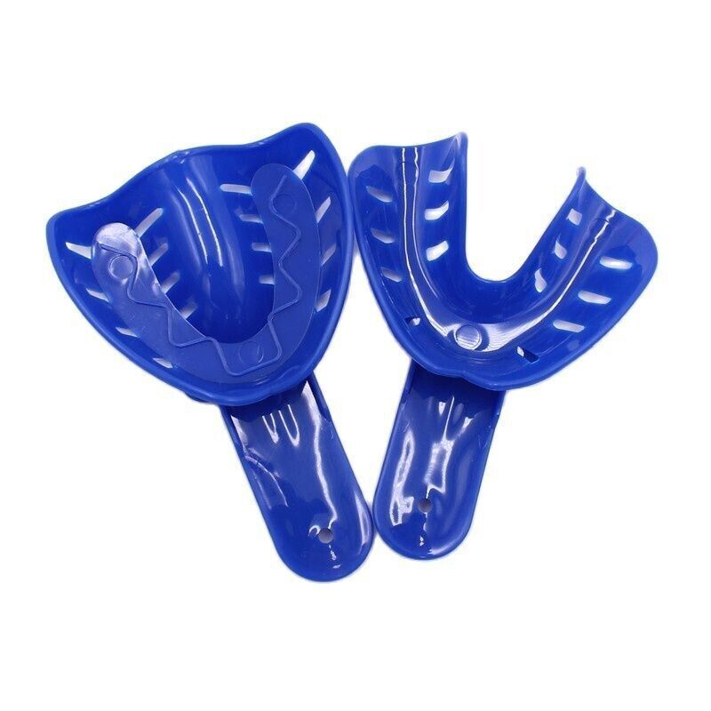 Plastic Autoclavable Dental Impression Trays Sizes L/M/S Adult Child U/L