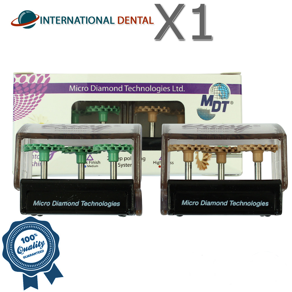Dental MDT Daisy Zirconia & Alumina Polishing Discs Set Full-Contour Restoration