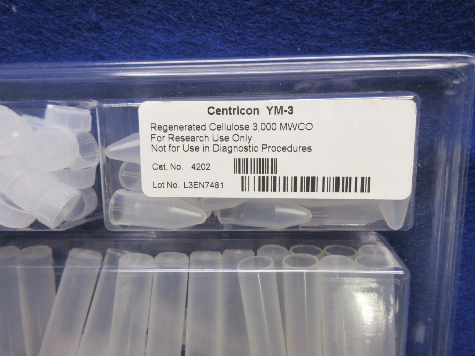 Amicon Millipore Centricon YM-3 Centrifugal Filter up to 2ml 3,000 MWCO 18 pcs