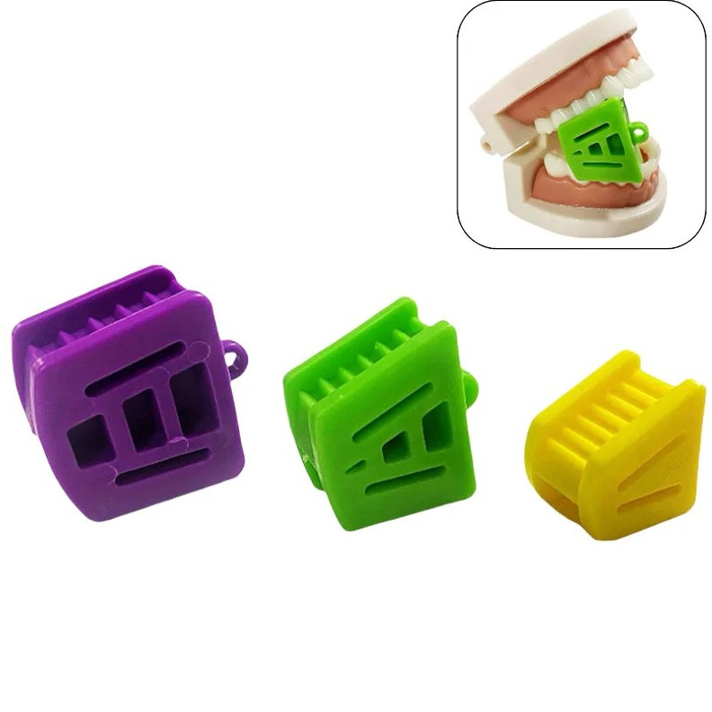 3pcs Dental Mouth Opener Bite Retractor Set S M L Orthodontic Tool – NEW