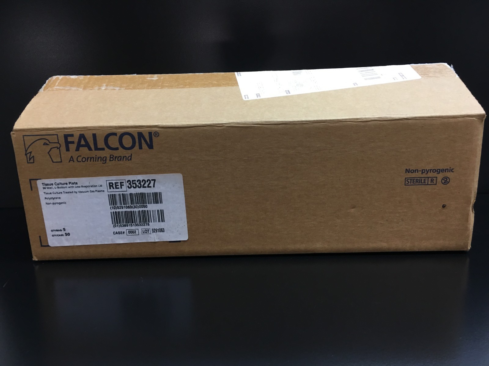 Corning Falcon REF 353227 96-well Bottom Culture Microplate 50-250µL Lot 45 PCS