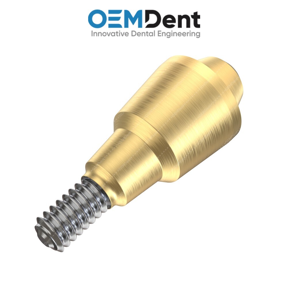 Dental Straight Multi Unit 1.6mm Plastic Set RP Nobel Active® Compatible Conical
