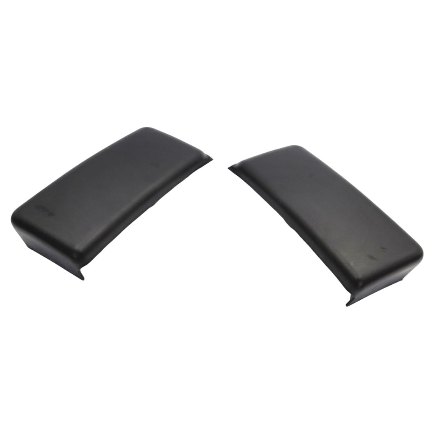 Pair Front Bumper Guards Pads Caps Black Textured 9L3Z17E810B for F150 2009-2014