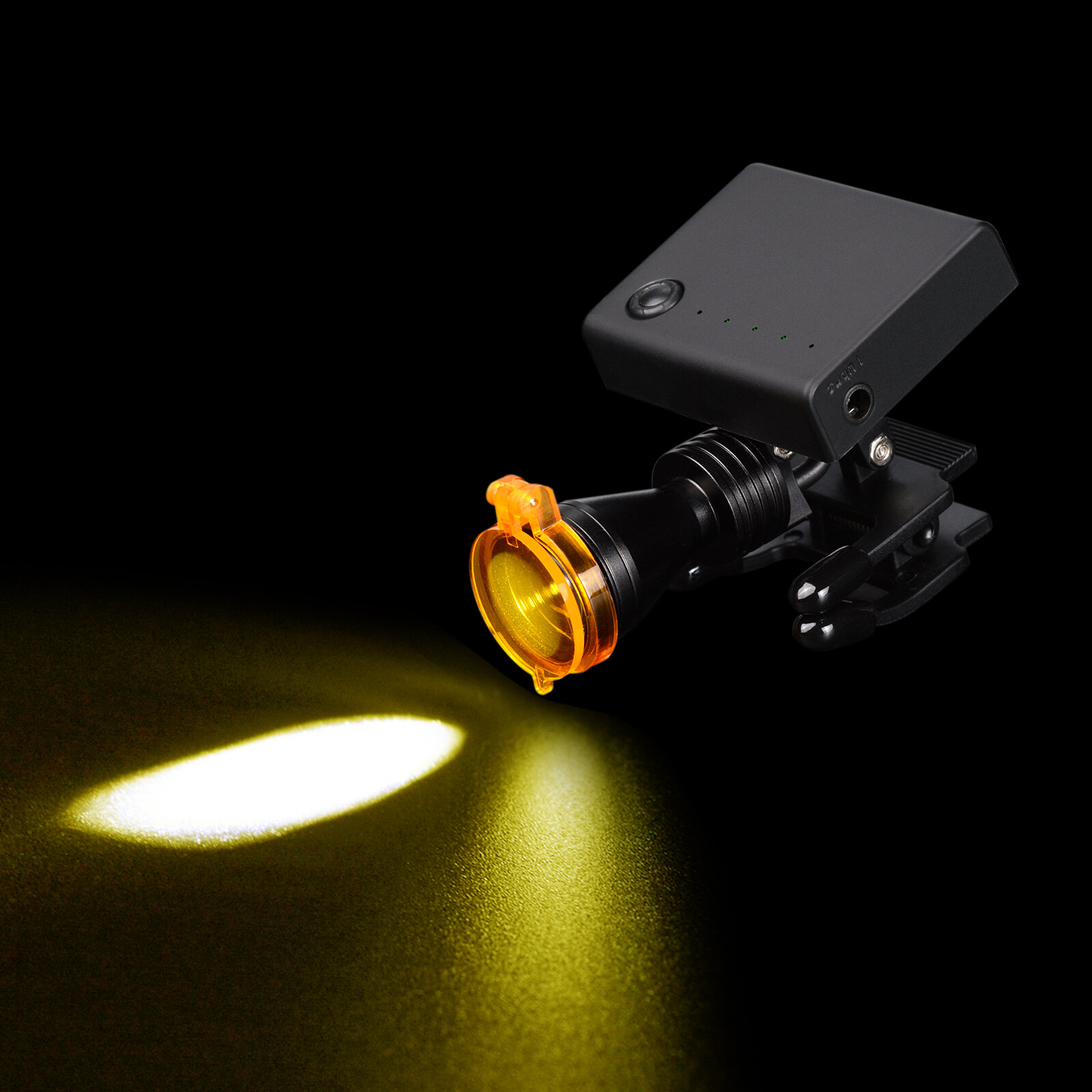 5W Dental Wireless High Brightness LED Headlight with Optical Filter Clip DY-011