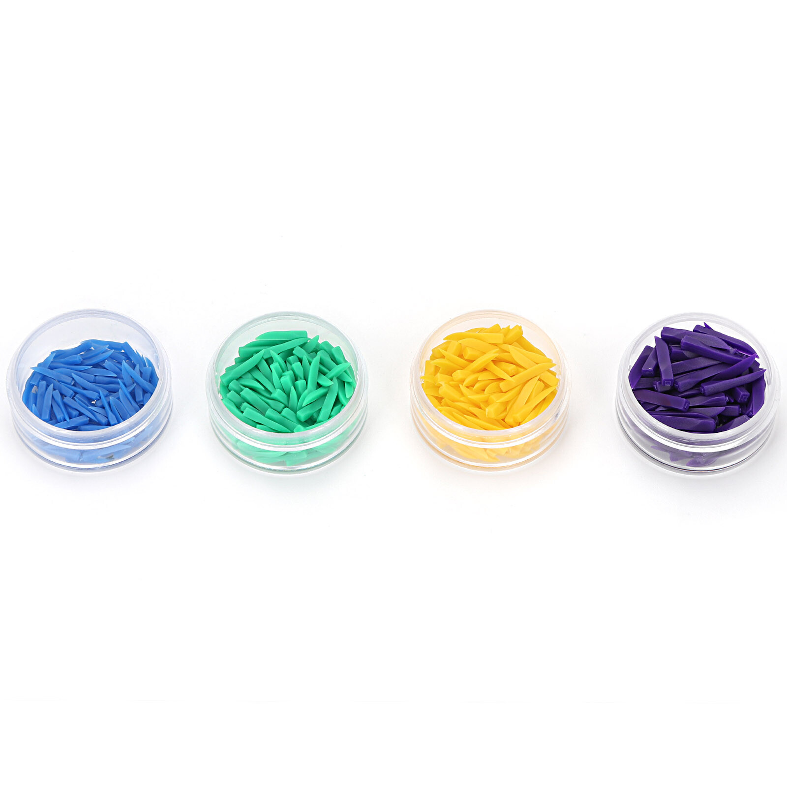 Dental Disposable Plastic Wedges Interdental Composite Wedges Contoured S/M/X/XL