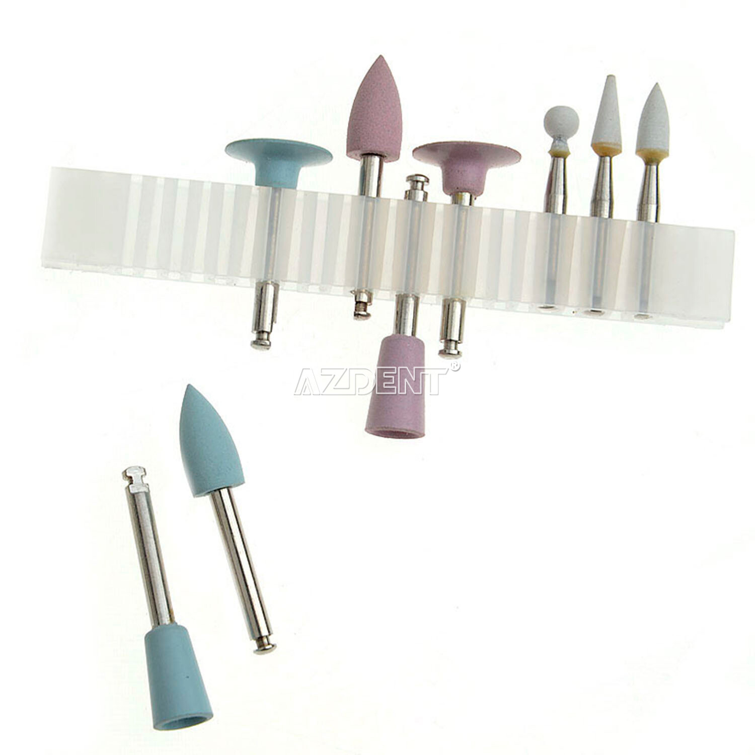 Dental Composite Polishing Bur RA HP Kit For Contra Angle Low Speed Handpiece