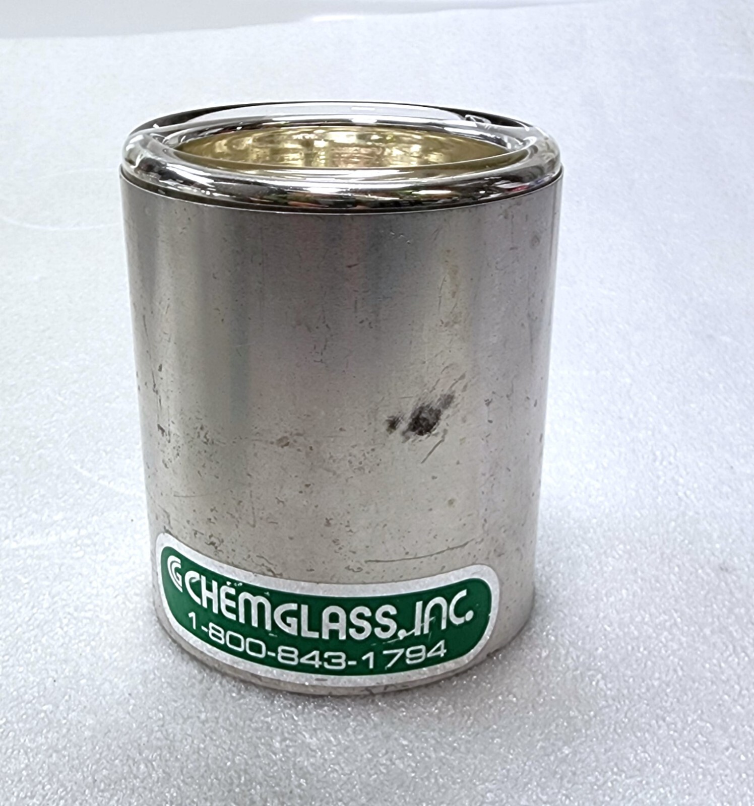 Chemglass CG-1593-02 Dewar Flask 665mL Capacity 70mm ID X 195mm Inside Depth