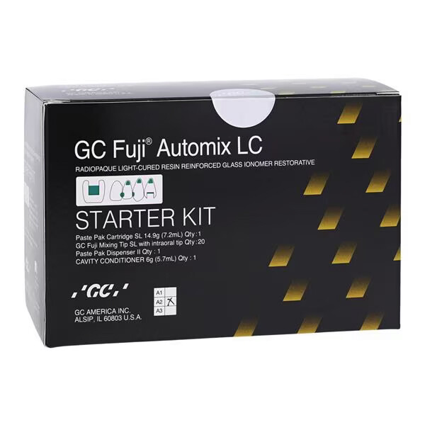 GC Fuji Automix LC Cartridge A2 14.9 Gm Starter Kit Ea