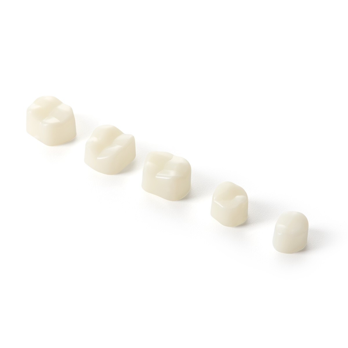 Temporary Resin Crowns Temporarily Repair Missing/Damaged Teeth Restoration