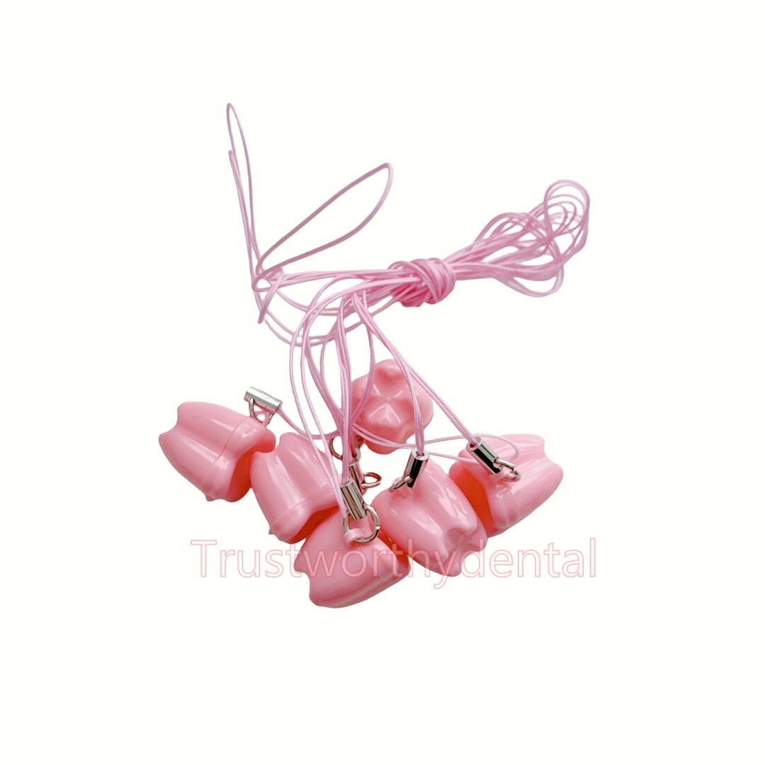 Dental Plastic Baby Milk Teeth Storage Box Deciduous First Teeth Holder 7 Colors