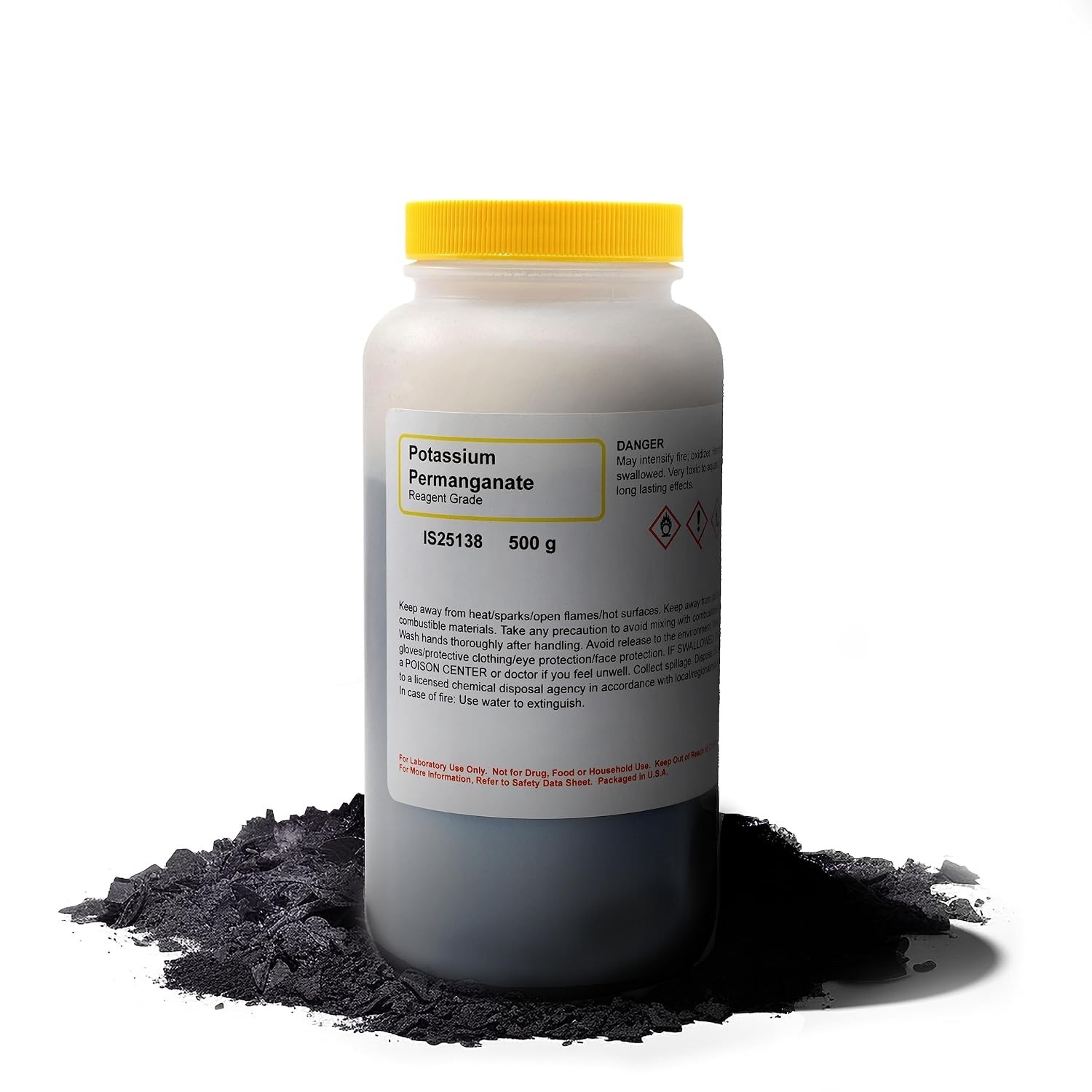 500g Potassium Permanganate Powder – Reagent Grade