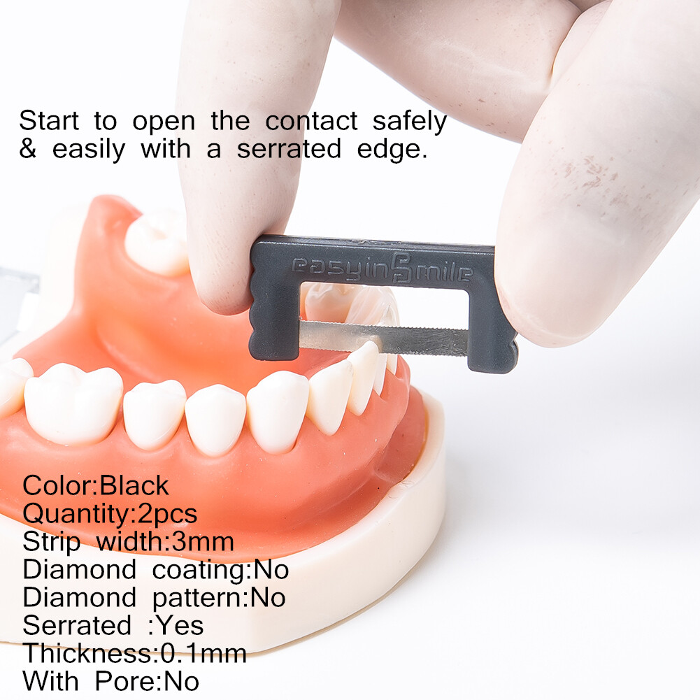 1XInterproximal strip dental restorative Orthodontic IPR Strips enamel reduction