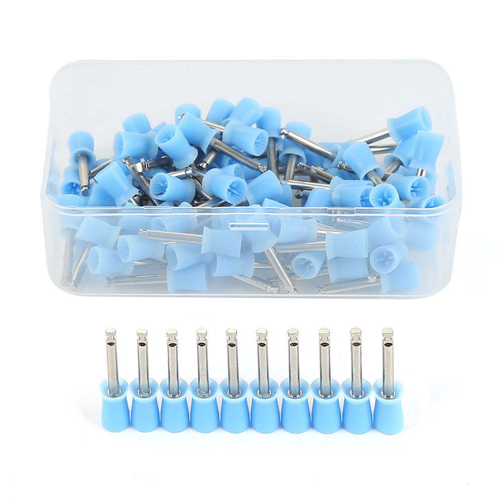 Dental Prophy Prophylaxis Polishing Rubber Cups Webbed Screw-in Snap on Latch