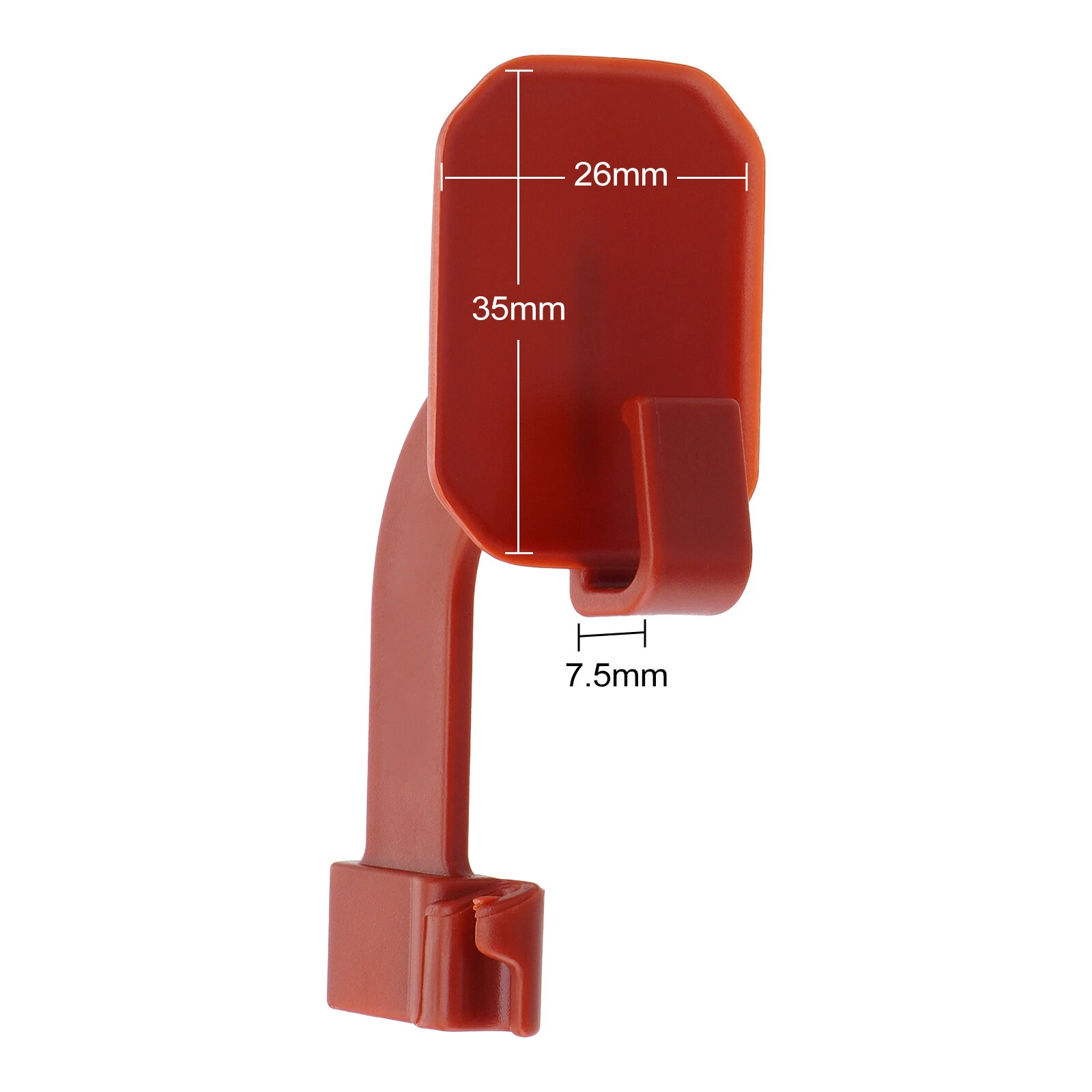 10x Dental Sensor Holder Autoclavable Bite Block Dental X-Ray Positioning Red