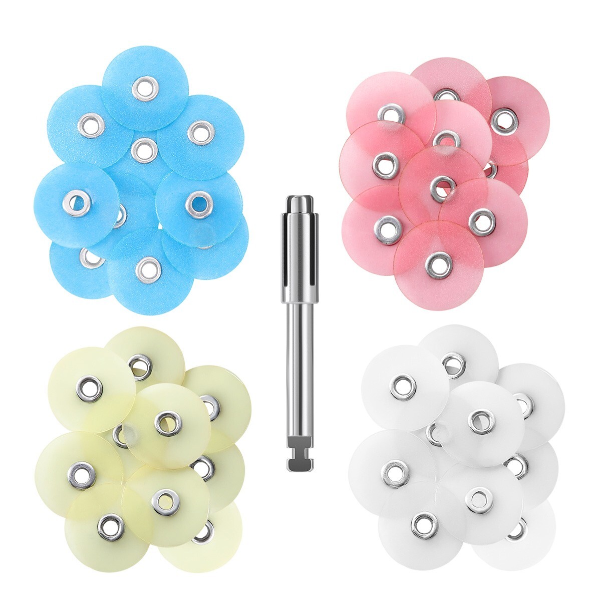 40pcs +1 mandrelDental Sof-Lex Composite Ceramic Polishing Finishing Discs