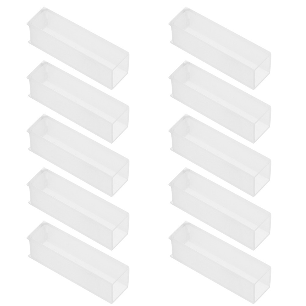 10 Pcs Absorption Cell High Precision Cuvettes Experimental Glassware