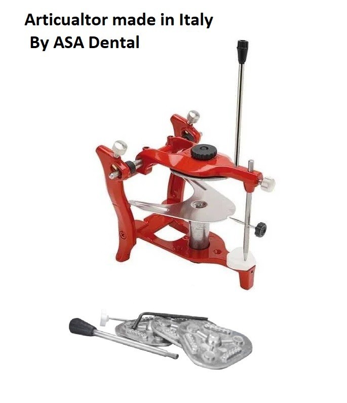 Deluxe Articualtor Fully Adjustable with metal mounting plates ASA made in Italy